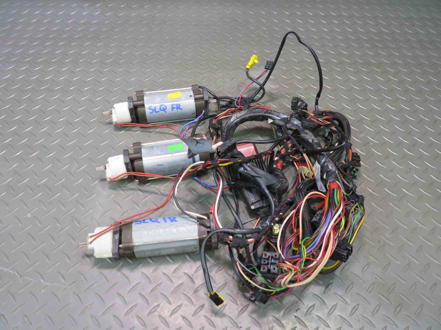 94-02 Mercedes R129 Sl-class Front Right Seat Adjust Motor Wiring Set OEM