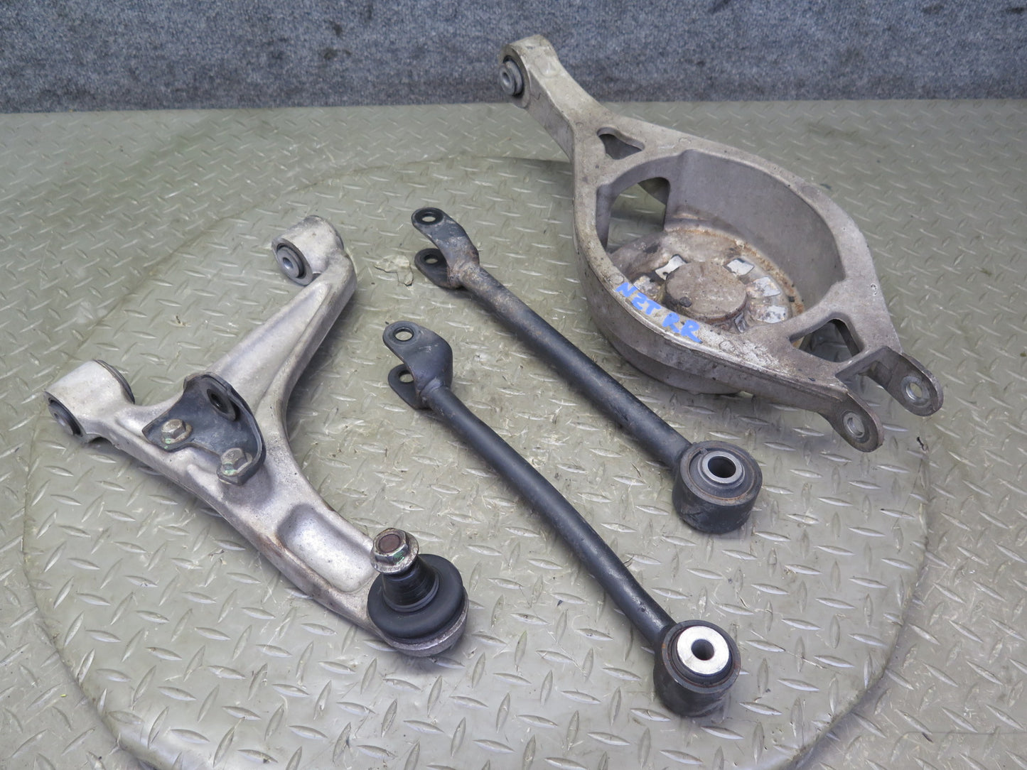 07-09 Nissan 350Z Z33 Convert Set of 4 Rear Right Suspension Control Arm OEM