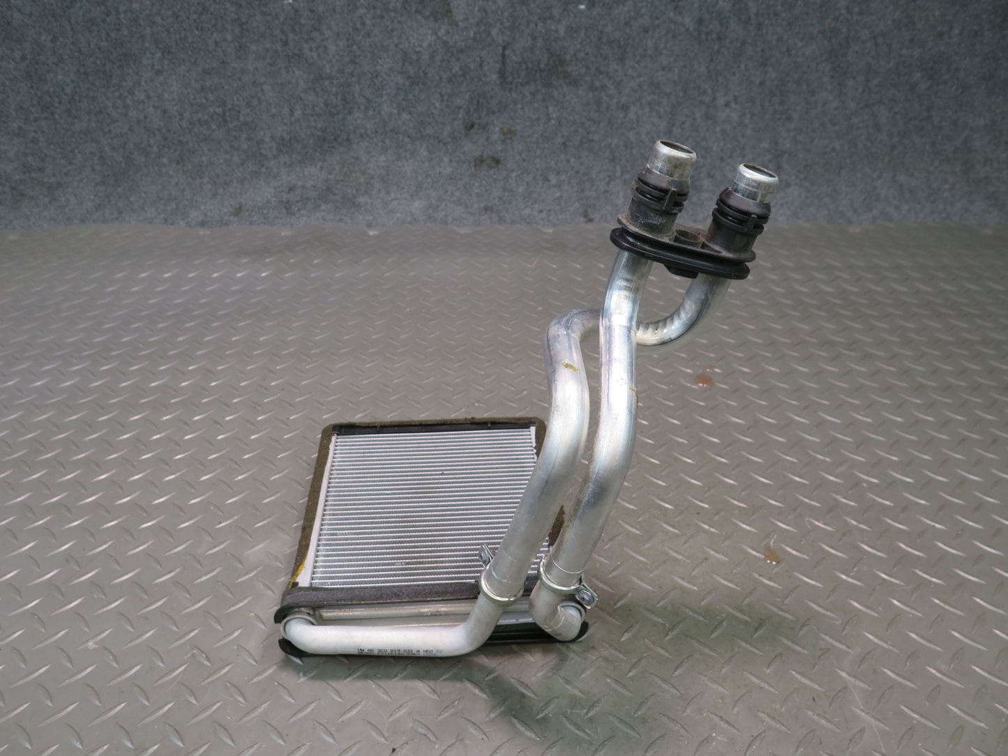 12-13 VW Golf R EOS Tiguan Hvac Heater Core w Outlet Tube Pipe & Grommet OEM