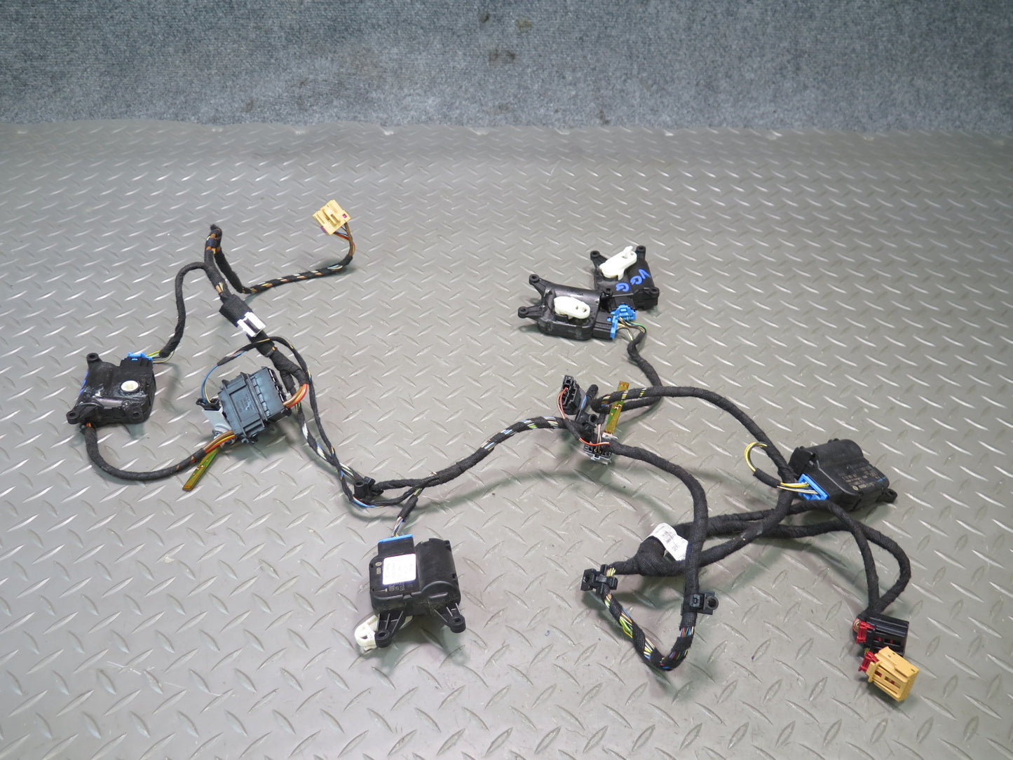 10-14 VW Golf MK6 R GTI A/C Heater Flap Door Actuator Motor Wiring Set OEM