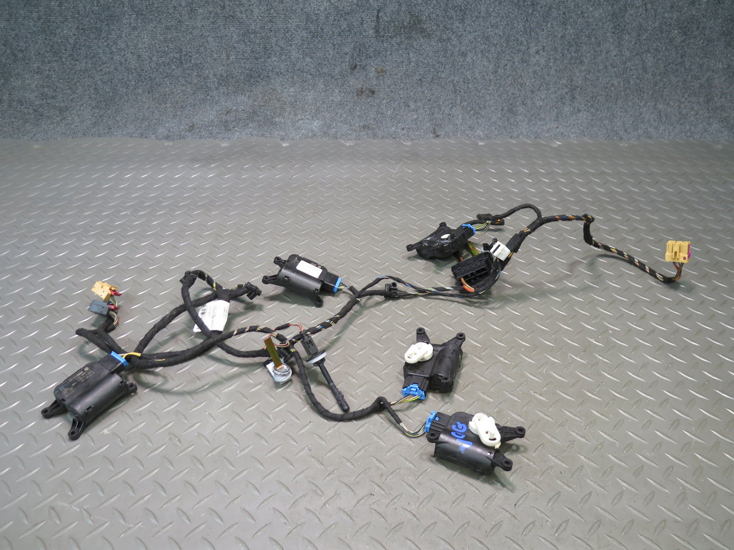 10-14 VW Golf MK6 R GTI A/C Heater Flap Door Actuator Motor Wiring Set OEM