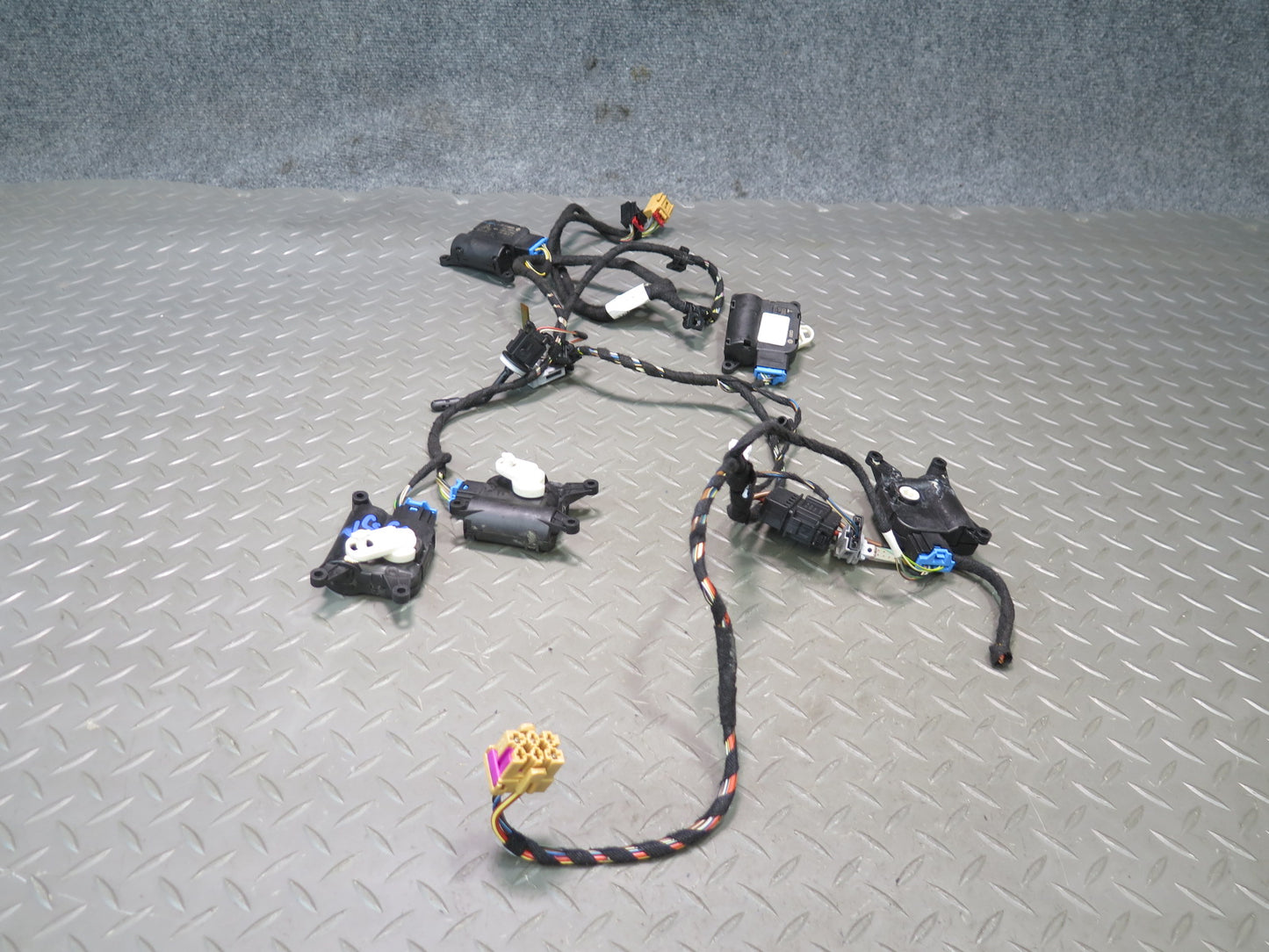 10-14 VW Golf MK6 R GTI A/C Heater Flap Door Actuator Motor Wiring Set OEM