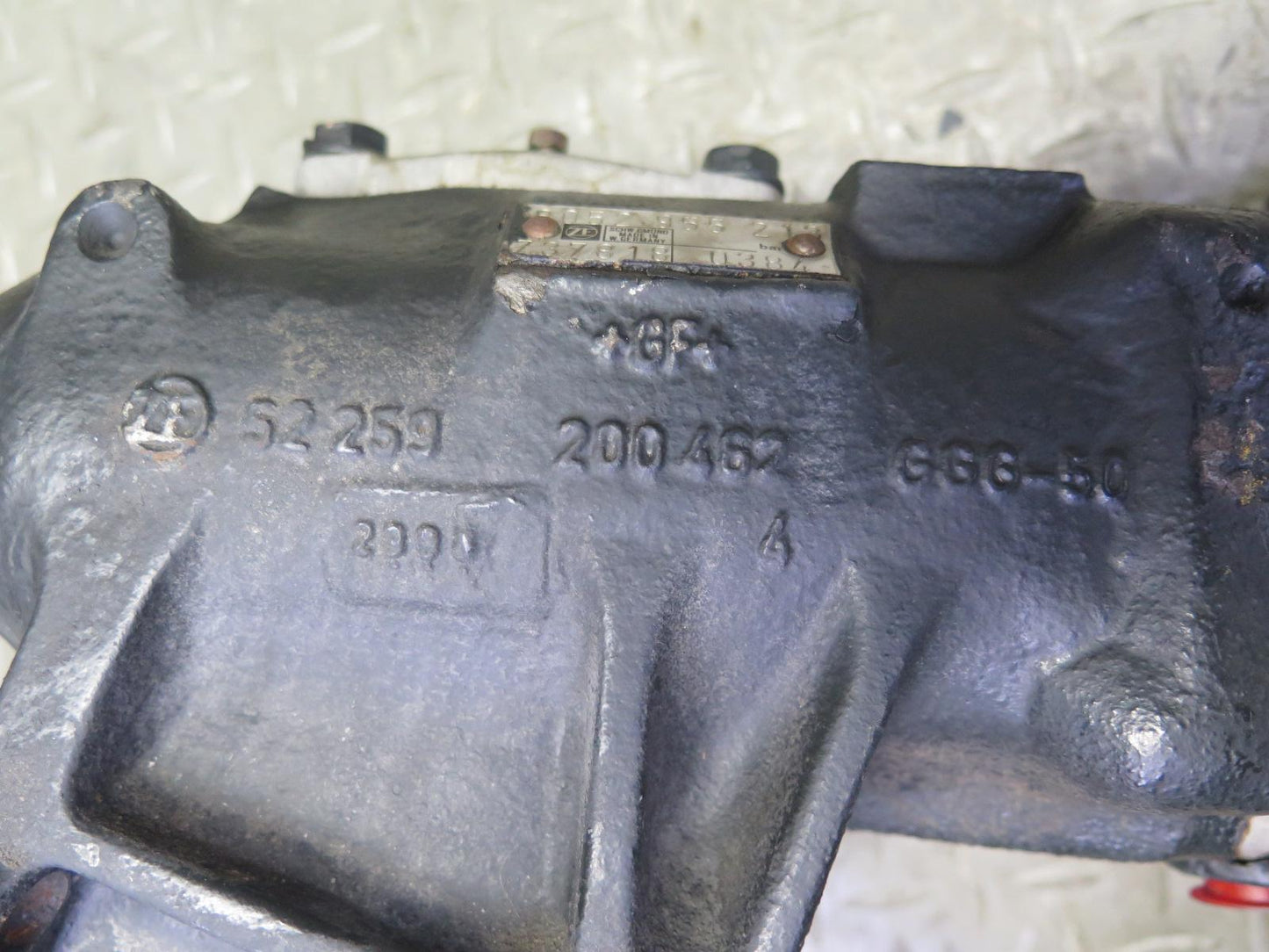 83-89 BMW E24 633CSI 635CSI Power Steering Gear Box Gearbox 115K Miles OEM