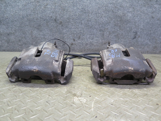 84-89 BMW E24 633CSI 635CSI Set of 2 Front Left & Right Brake Caliper 115K OEM