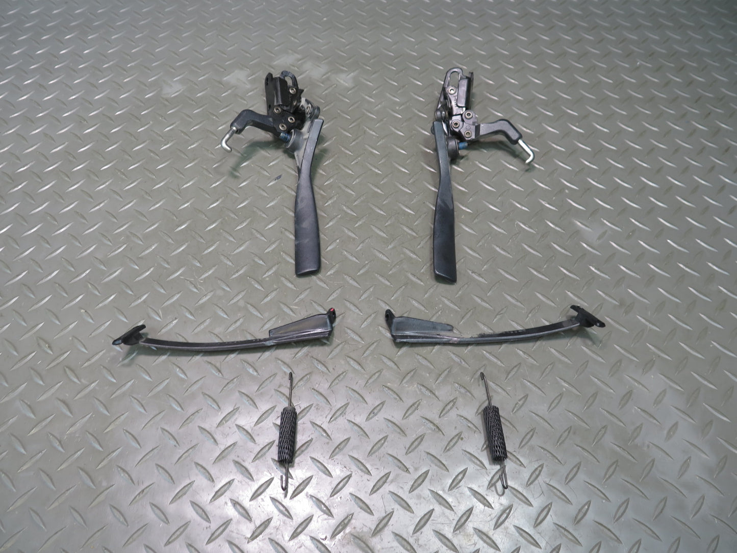 96-02 BMW E36/7 Z3 Roadster Left & Right TOP Roof Lock Latch w Spring Set OEM