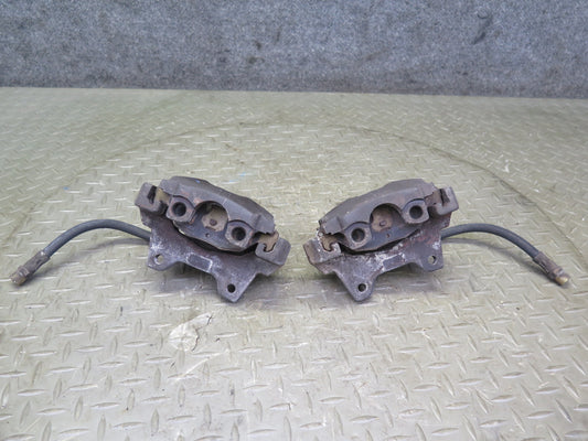 83-89 BMW E24 633CSI 635CSI Set of 2 Rear Left & Right Brake Caliper 115K OEM