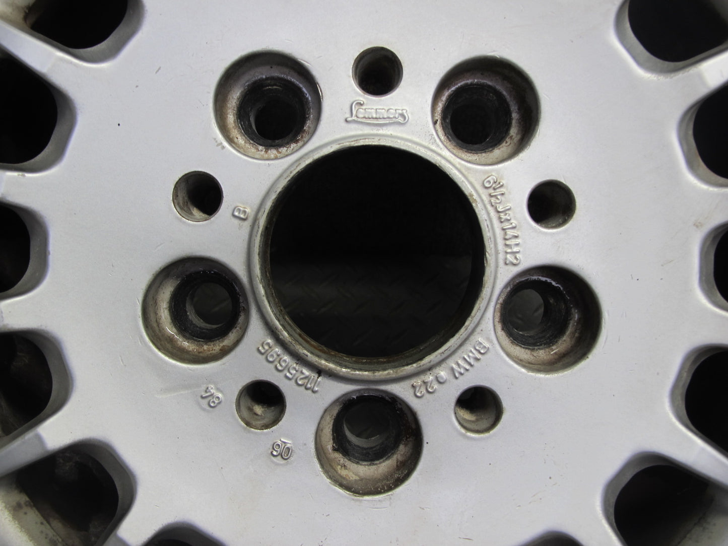 83-89 BMW E24 633CSI 635CSI Factory Alloy R14" Wheel Rim 14x6.5J ET22 OEM