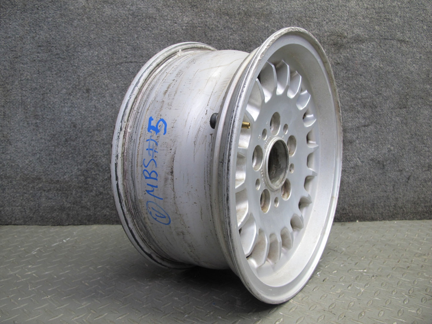 83-89 BMW E24 633CSI 635CSI Factory Alloy R14" Wheel Rim 14x6.5J ET22 OEM
