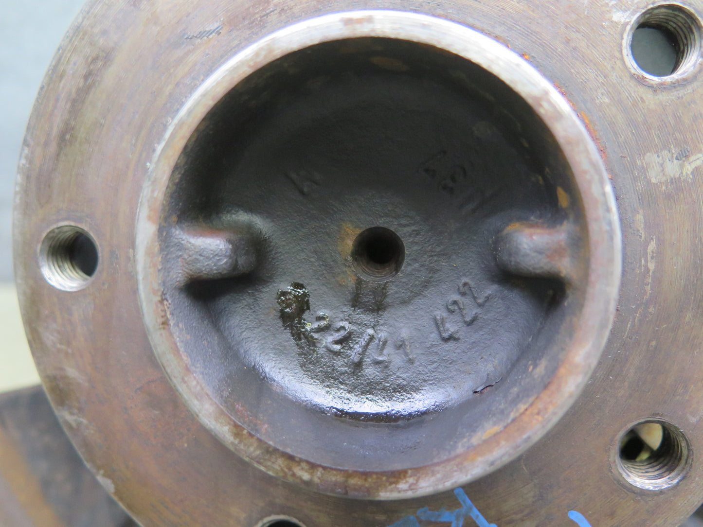 83-89 BMW 633CSI Rear Left Trailing Arm Spindle Knuckle Wheel Hub Bearing OEM