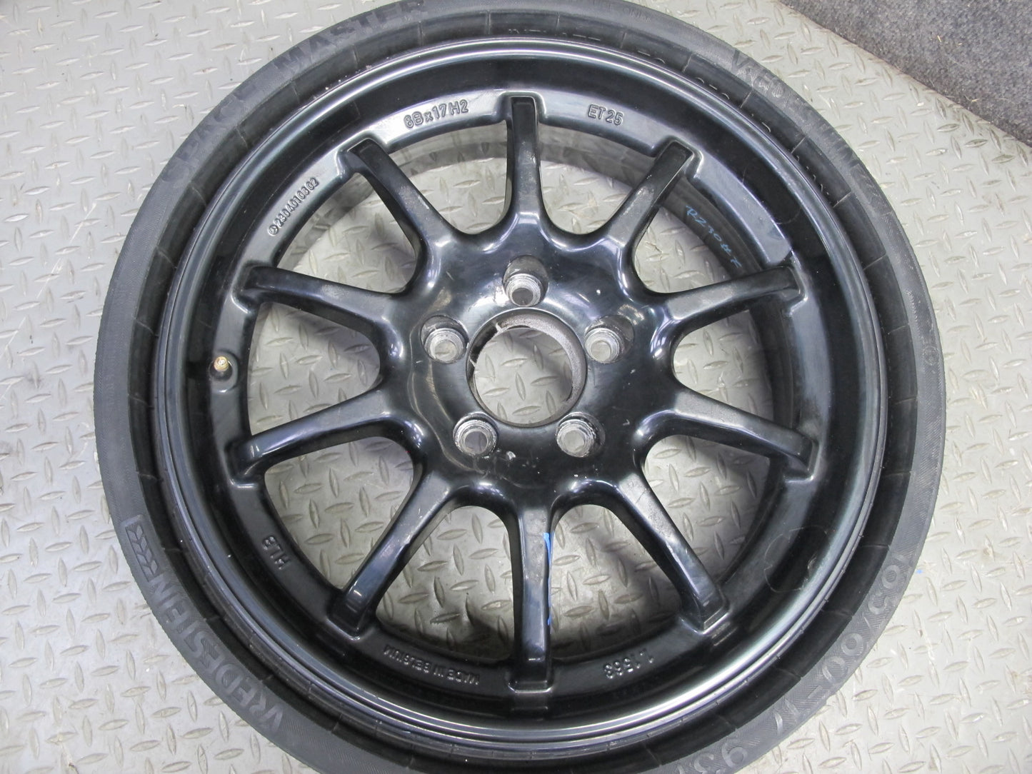 03-12 Mercedes R230 Sl-class Spare Tire R17 17" Wheel Rim 17x6B ET25 185/60 OEM