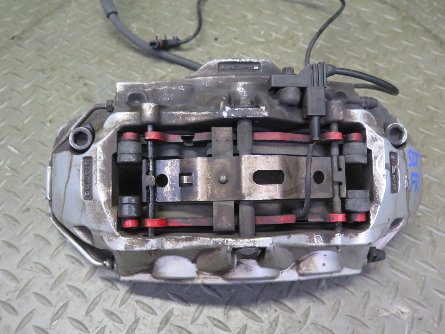 07-08 Mercedes R230 SL55 AMG Brembo Front Left Right Side Brake Caliper Set OEM