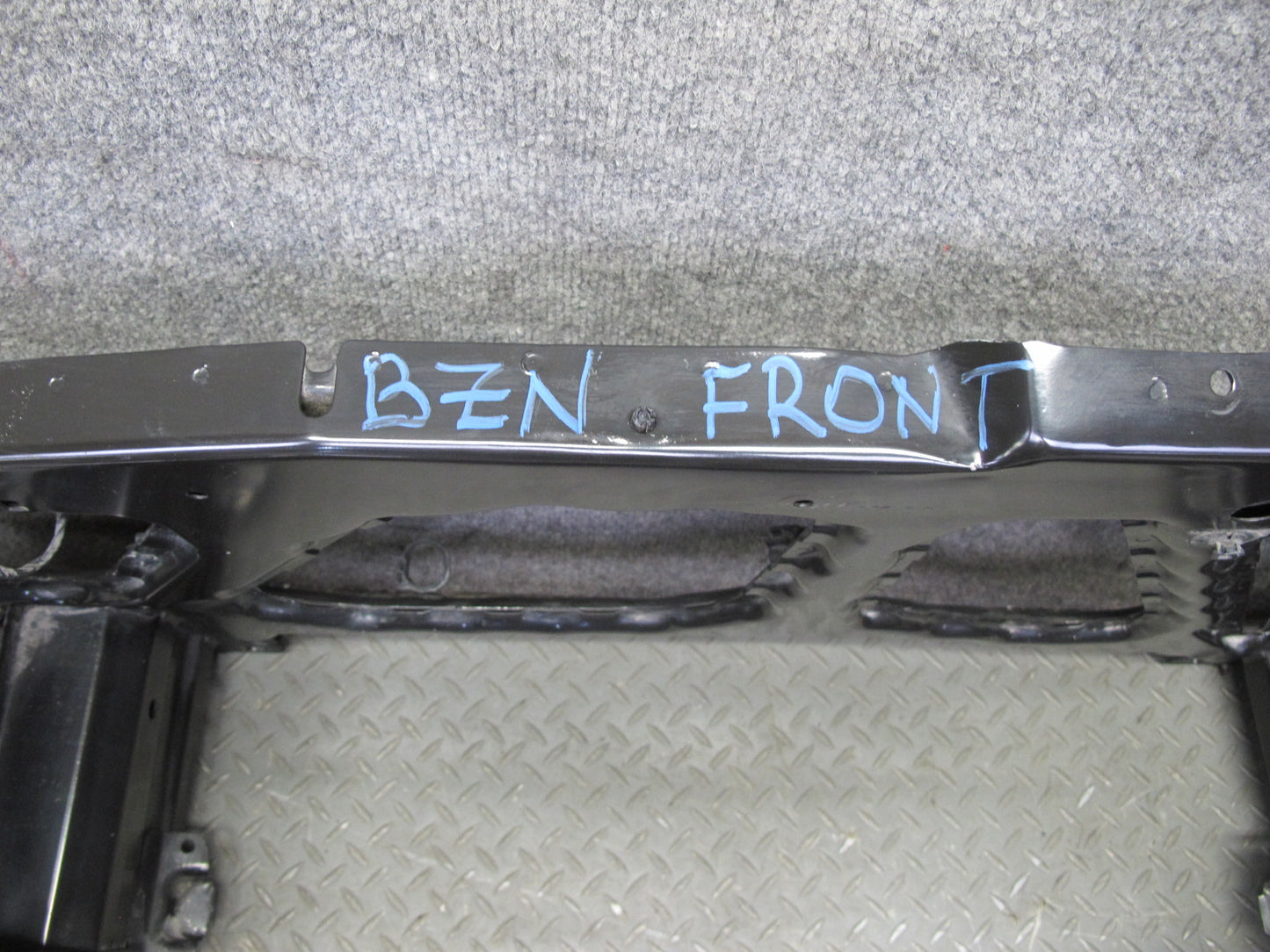03-08 BMW E85 Z4 3.0L Engine Radiator Core Support Frame Panel OEM