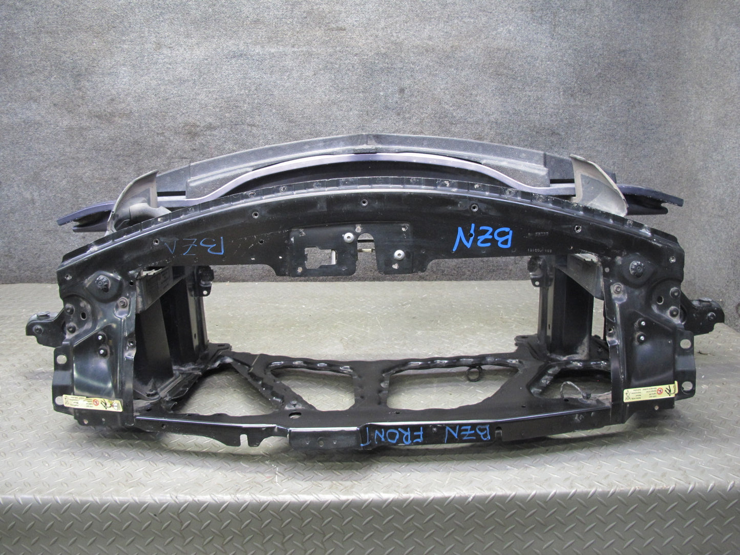 03-08 BMW E85 Z4 3.0L Engine Radiator Core Support Frame Panel OEM