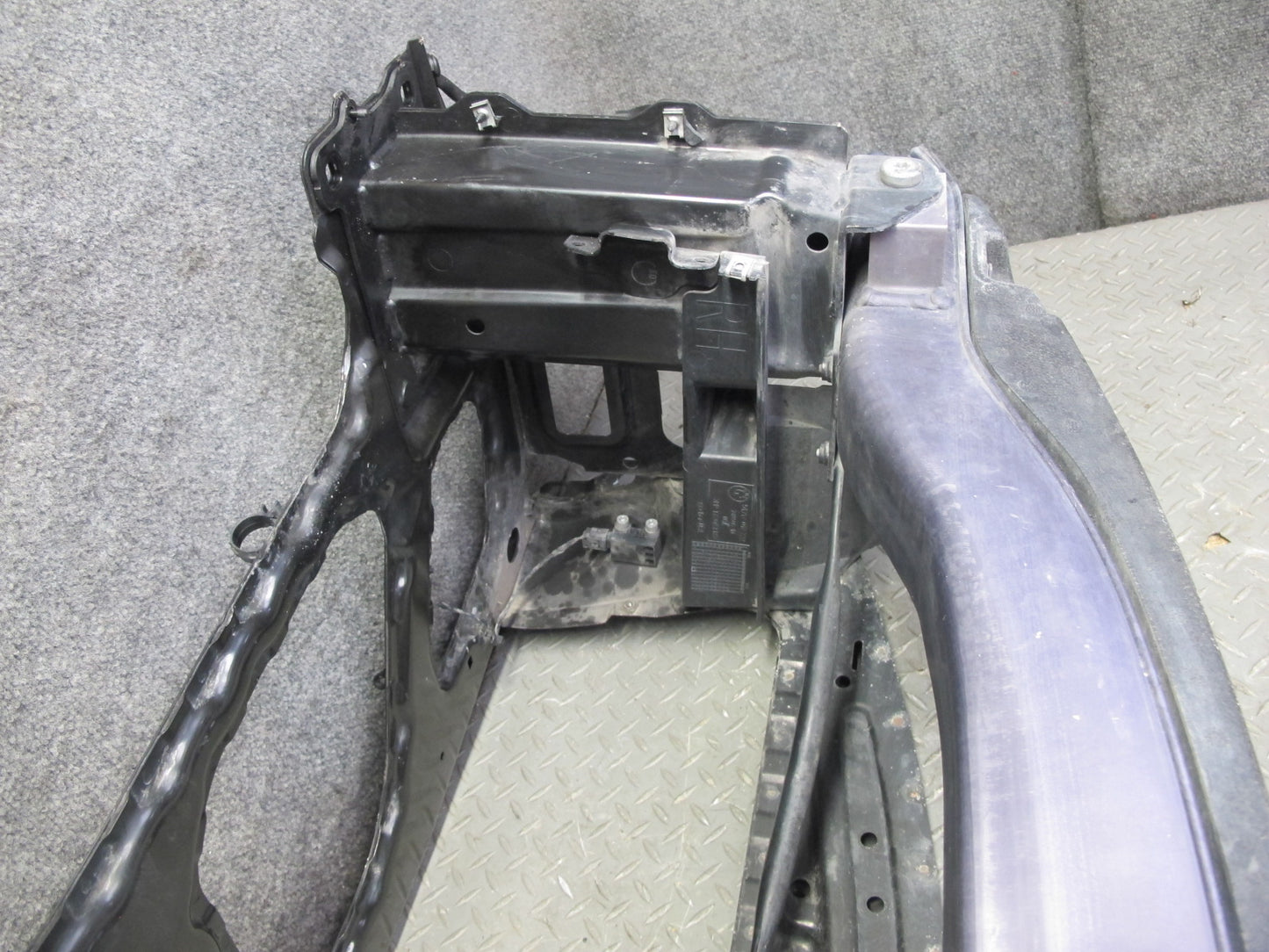 03-08 BMW E85 Z4 3.0L Engine Radiator Core Support Frame Panel OEM