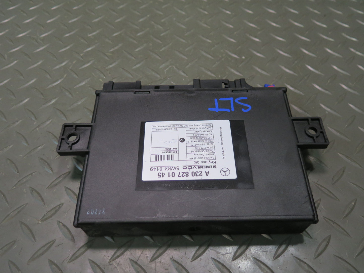 07-12 Mercedes R230 Sl-class Keyless GO Entry Control Module 2308270145 OEM