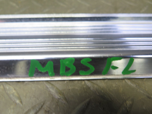 83-89 BMW E24 633CSi 635CSi Set of 2 Left & Right Door Chrome Scuff Sill OEM