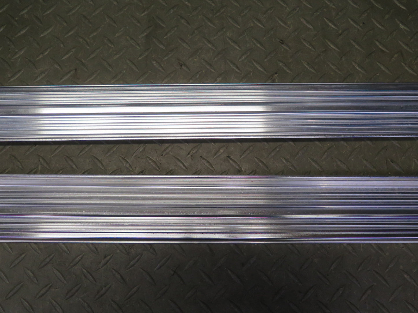 83-89 BMW E24 633CSi 635CSi Set of 2 Left & Right Door Chrome Scuff Sill OEM