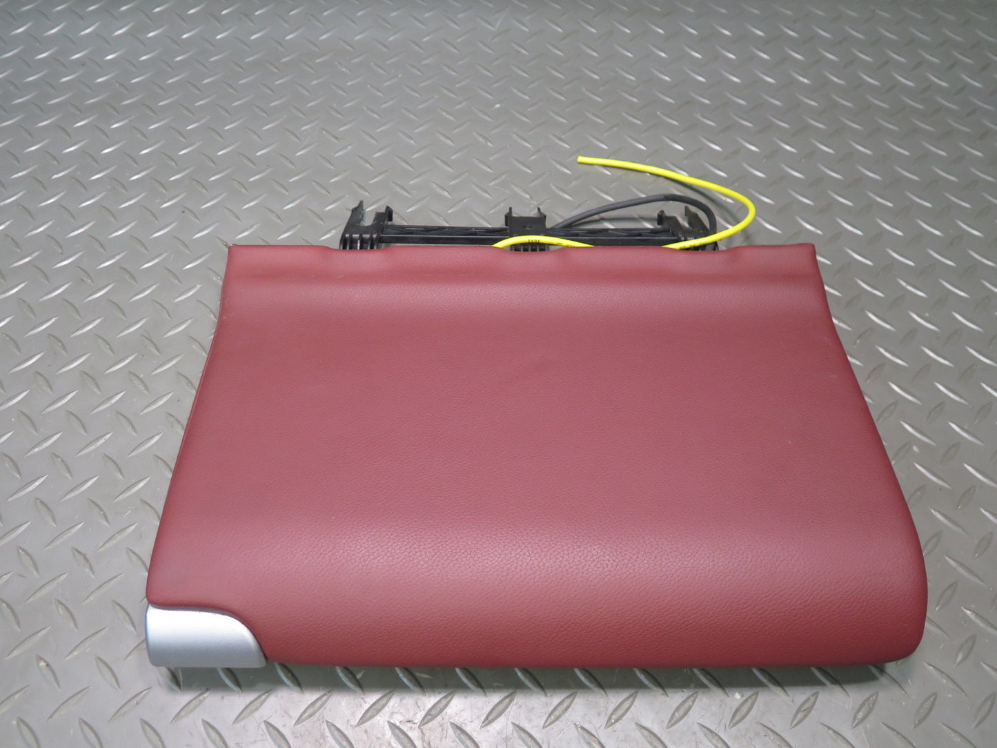 07-12 Mercedes R230 Sl-class Rear Seat Left Storage Compartment Cover RED OEM