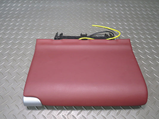 07-12 Mercedes R230 Sl-class Rear Seat Left Storage Compartment Cover RED OEM