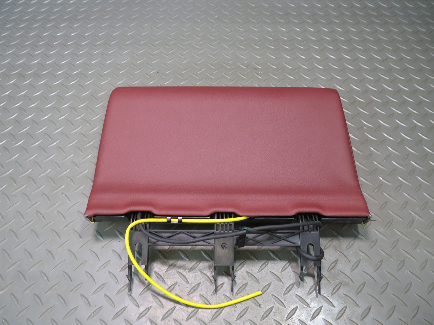 07-12 Mercedes R230 Sl-class Rear Seat Left Storage Compartment Cover RED OEM