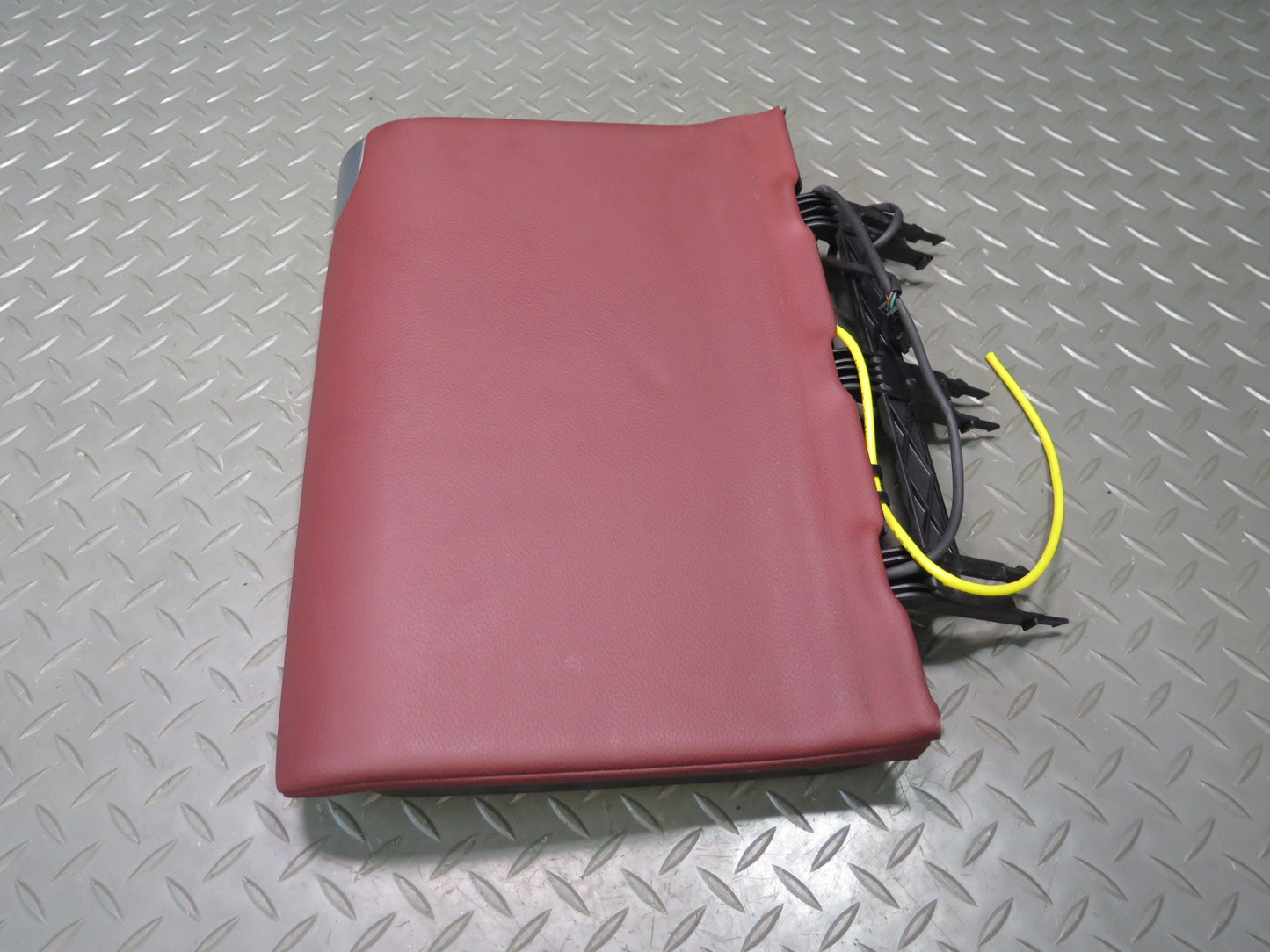 07-12 Mercedes R230 Sl-class Rear Seat Left Storage Compartment Cover RED OEM
