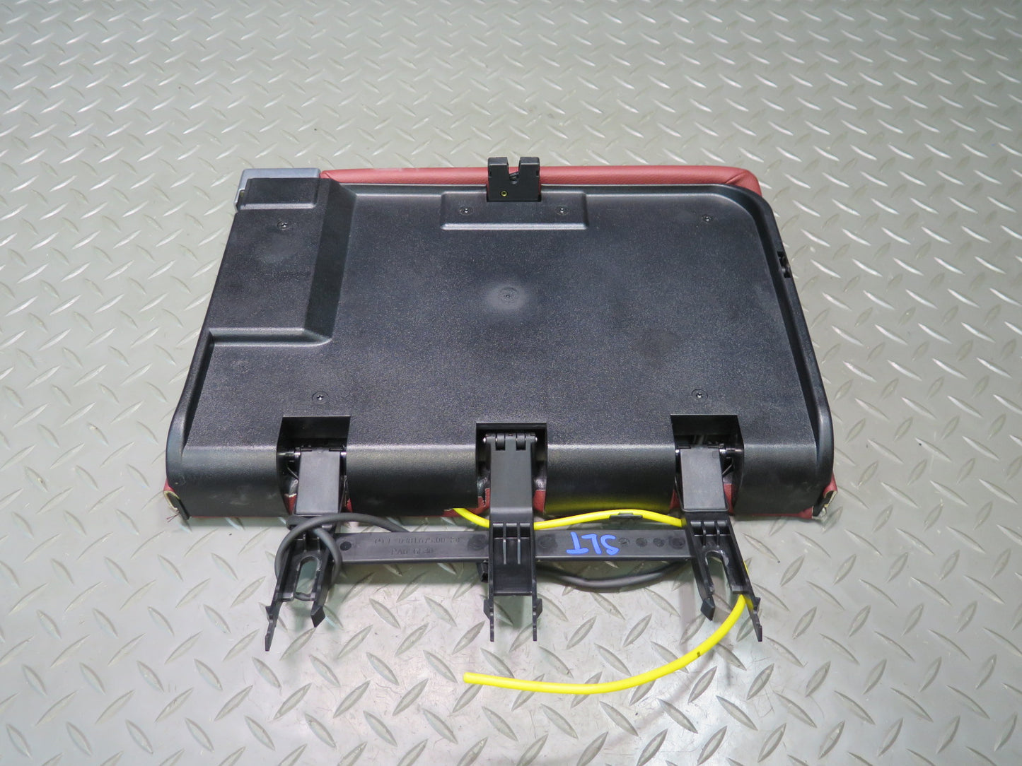 07-12 Mercedes R230 Sl-class Rear Seat Left Storage Compartment Cover RED OEM