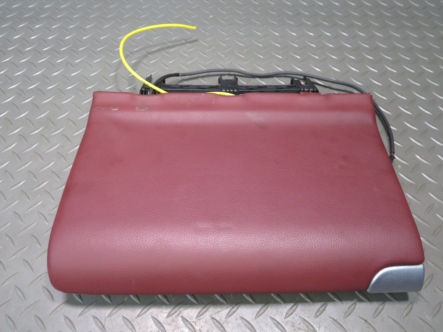 07-12 Mercedes R230 Sl-class Rear Seat Right Storage Compartment Cover RED OEM