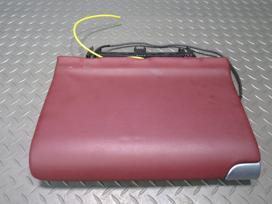 07-12 Mercedes R230 Sl-class Rear Seat Right Storage Compartment Cover RED OEM