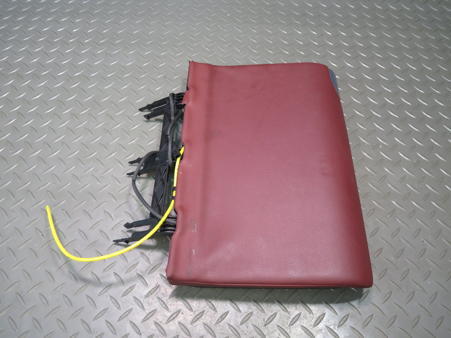 07-12 Mercedes R230 Sl-class Rear Seat Right Storage Compartment Cover RED OEM
