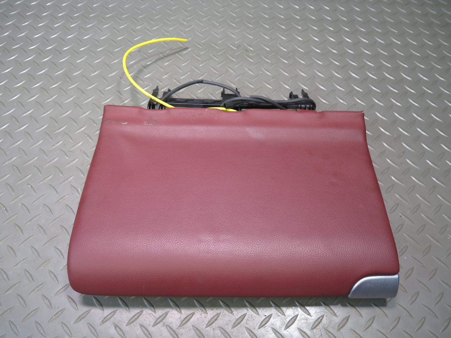 07-12 Mercedes R230 Sl-class Rear Seat Right Storage Compartment Cover RED OEM