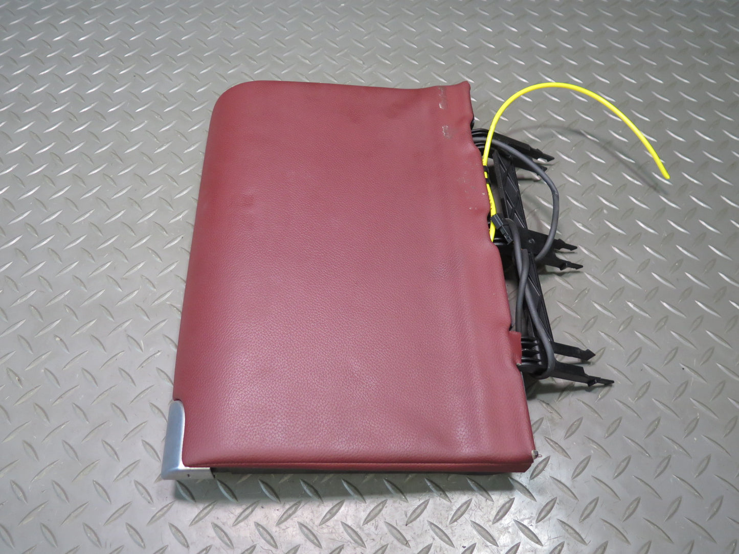 07-12 Mercedes R230 Sl-class Rear Seat Right Storage Compartment Cover RED OEM