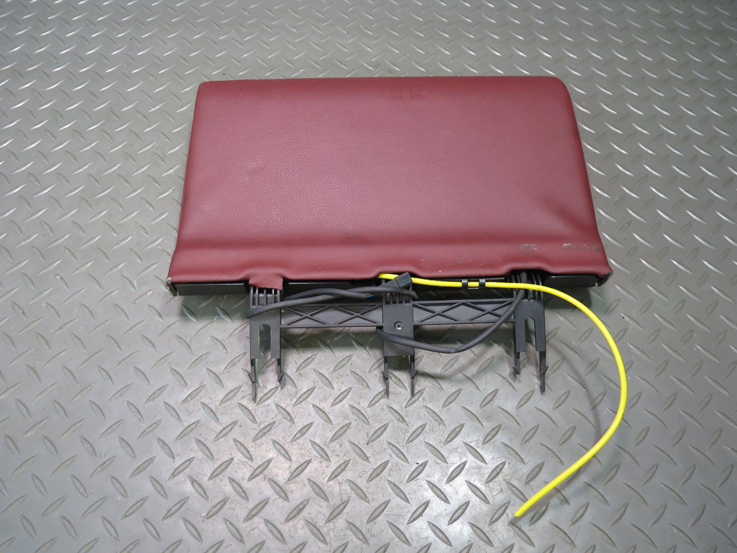07-12 Mercedes R230 Sl-class Rear Seat Right Storage Compartment Cover RED OEM