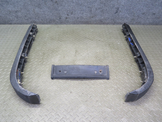 83-89 BMW E24 633CSi 635CSi Front Bumper Rubber Impact Insert Strip Set OEM