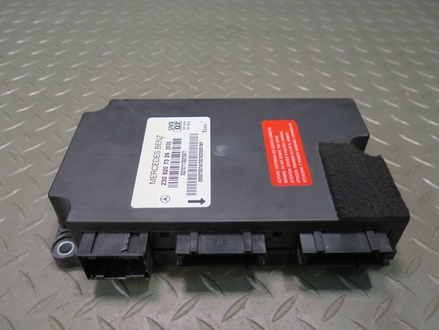 07-08 Mercedes R230 Sl-class  Convertible TOP Roof Control Module Unit OEM