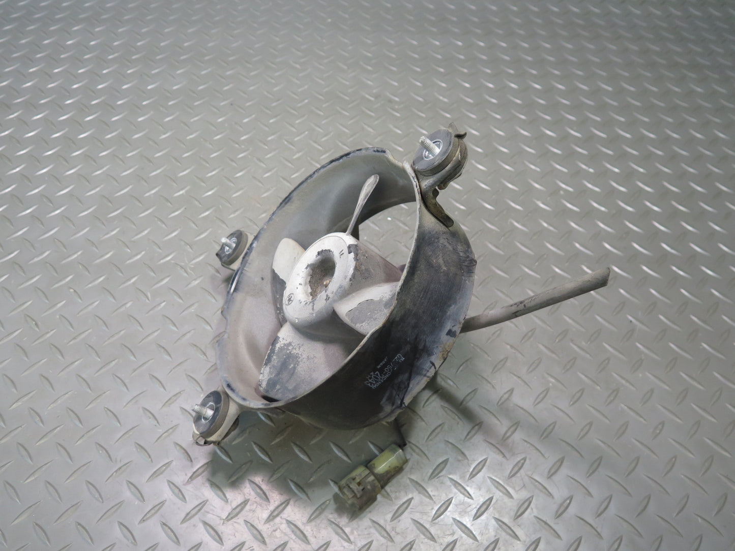 85-88 Toyota MR2 AW15 NA M/T Engine Bay Cooling Fan w Motor & Shroud Assy OEM