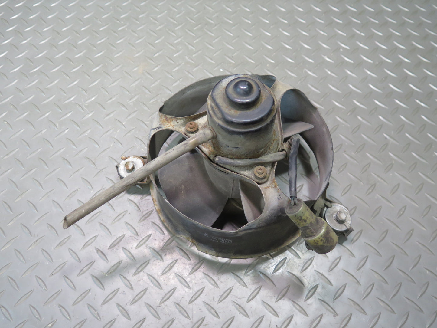 85-88 Toyota MR2 AW15 NA M/T Engine Bay Cooling Fan w Motor & Shroud Assy OEM