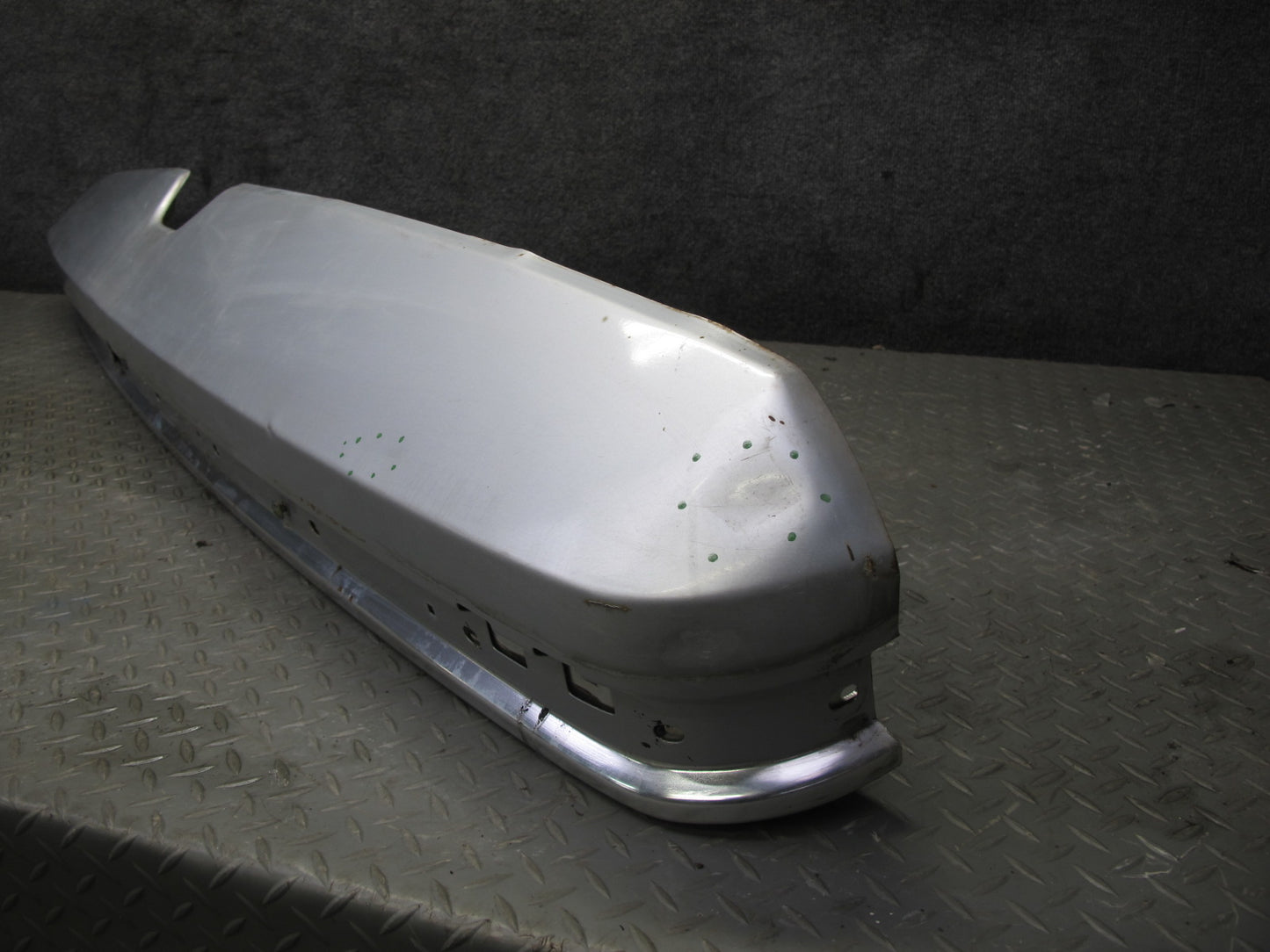 83-89 BMW E24 633CSi 635CSi Rear Bumper Cover Polaris Metallic OEM