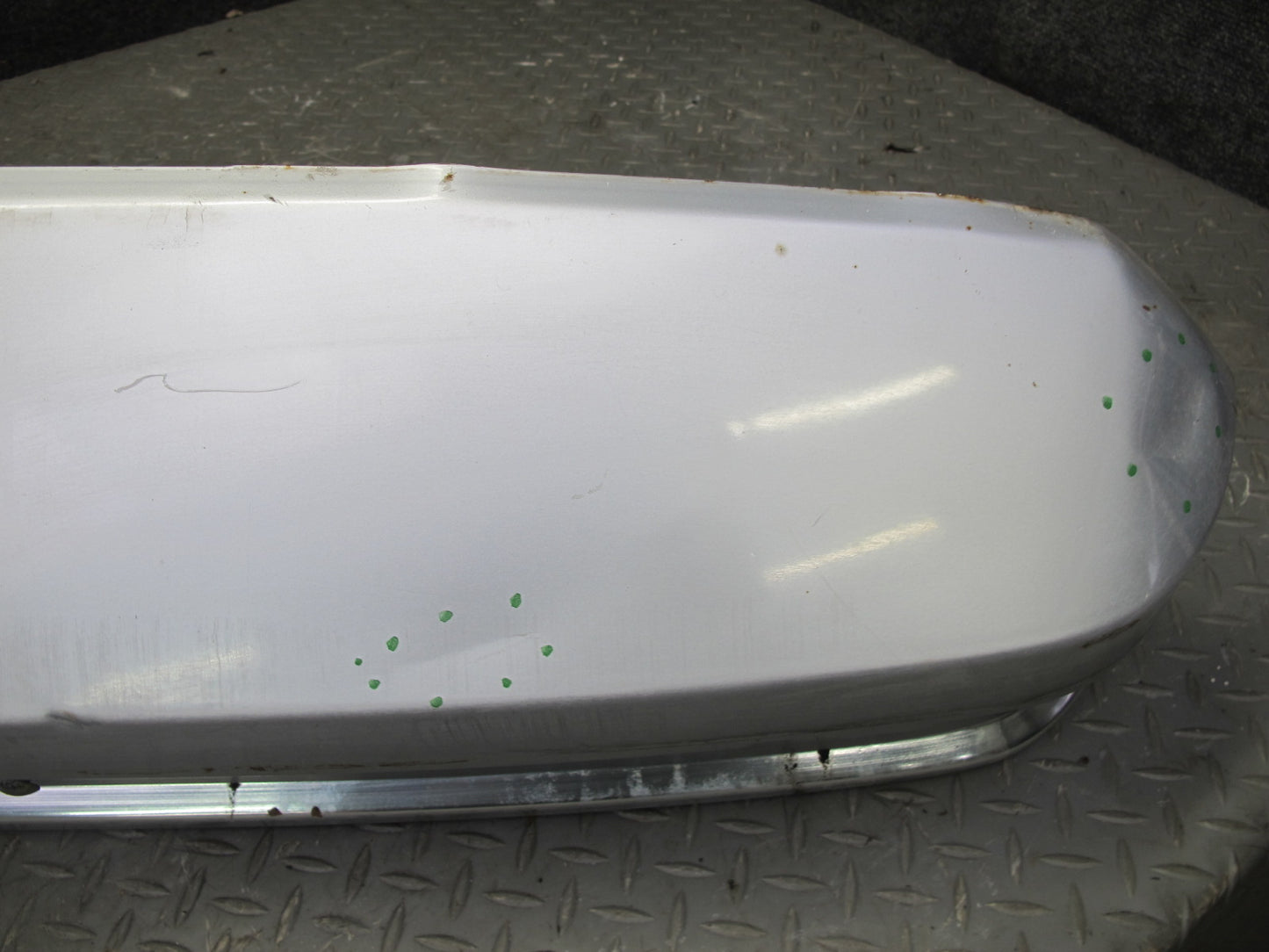 83-89 BMW E24 633CSi 635CSi Rear Bumper Cover Polaris Metallic OEM