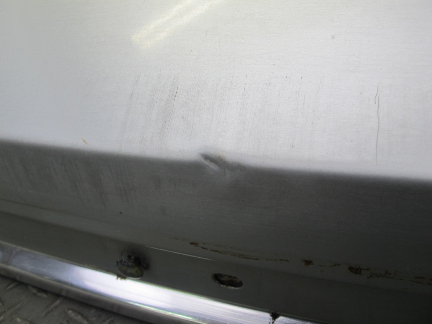 83-89 BMW E24 633CSi 635CSi Rear Bumper Cover Polaris Metallic OEM