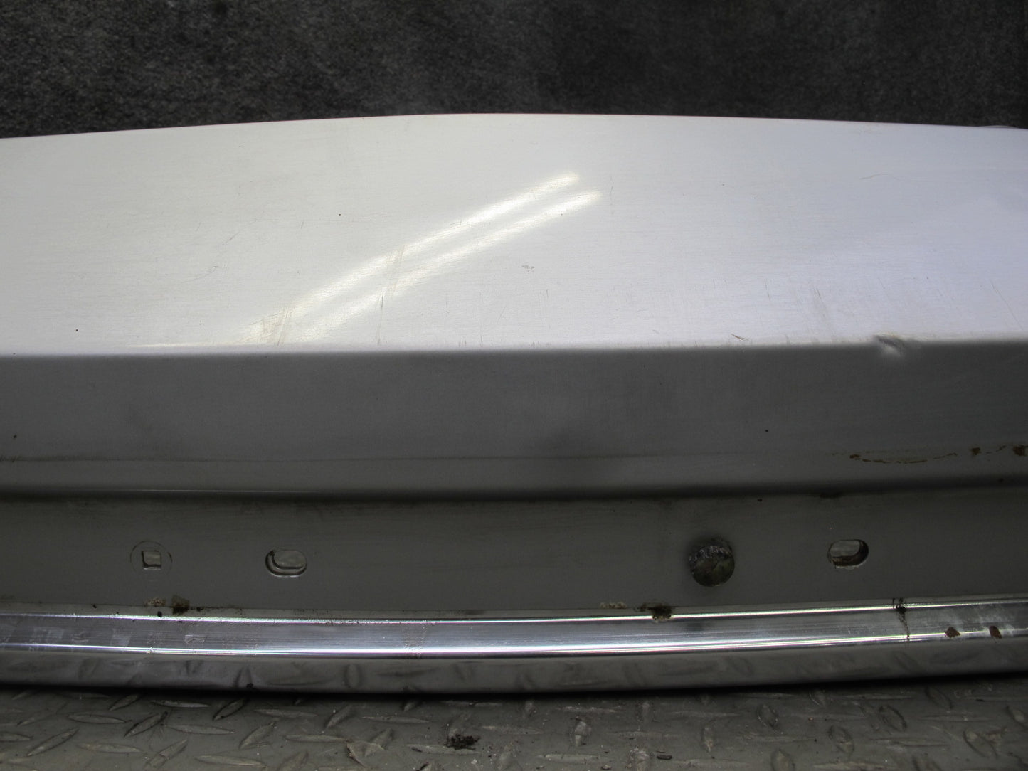 83-89 BMW E24 633CSi 635CSi Rear Bumper Cover Polaris Metallic OEM
