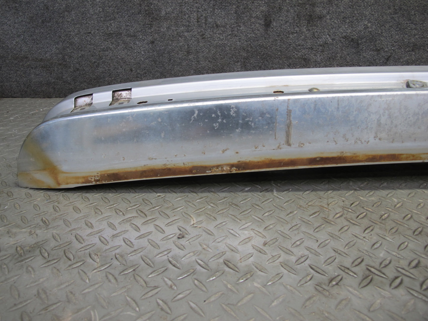 83-89 BMW E24 633CSi 635CSi Rear Bumper Cover Polaris Metallic OEM
