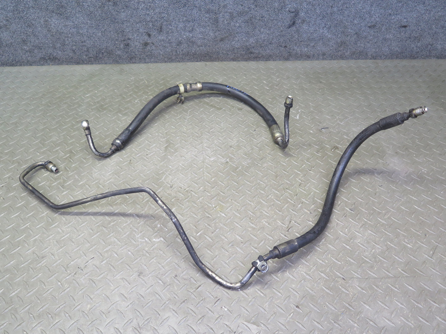 83-84 BMW E24 633CSi Power Steering Hose Pipe Line Set OEM
