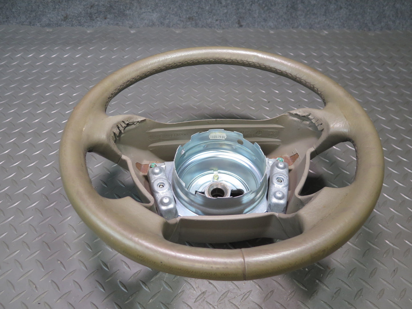 96-98 Mercedes R129 Sl-class Leather Steering Beige OEM