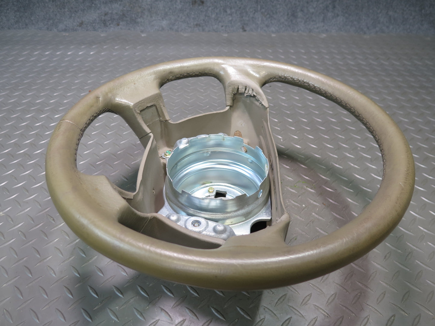 96-98 Mercedes R129 Sl-class Leather Steering Beige OEM