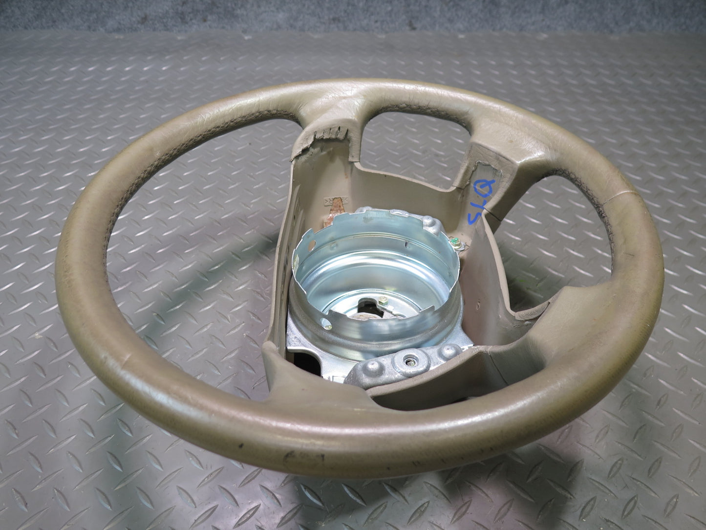 96-98 Mercedes R129 Sl-class Leather Steering Beige OEM