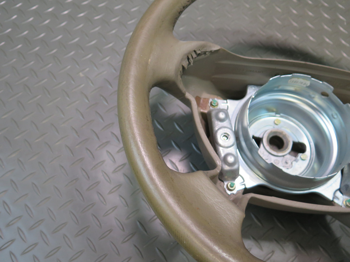 96-98 Mercedes R129 Sl-class Leather Steering Beige OEM