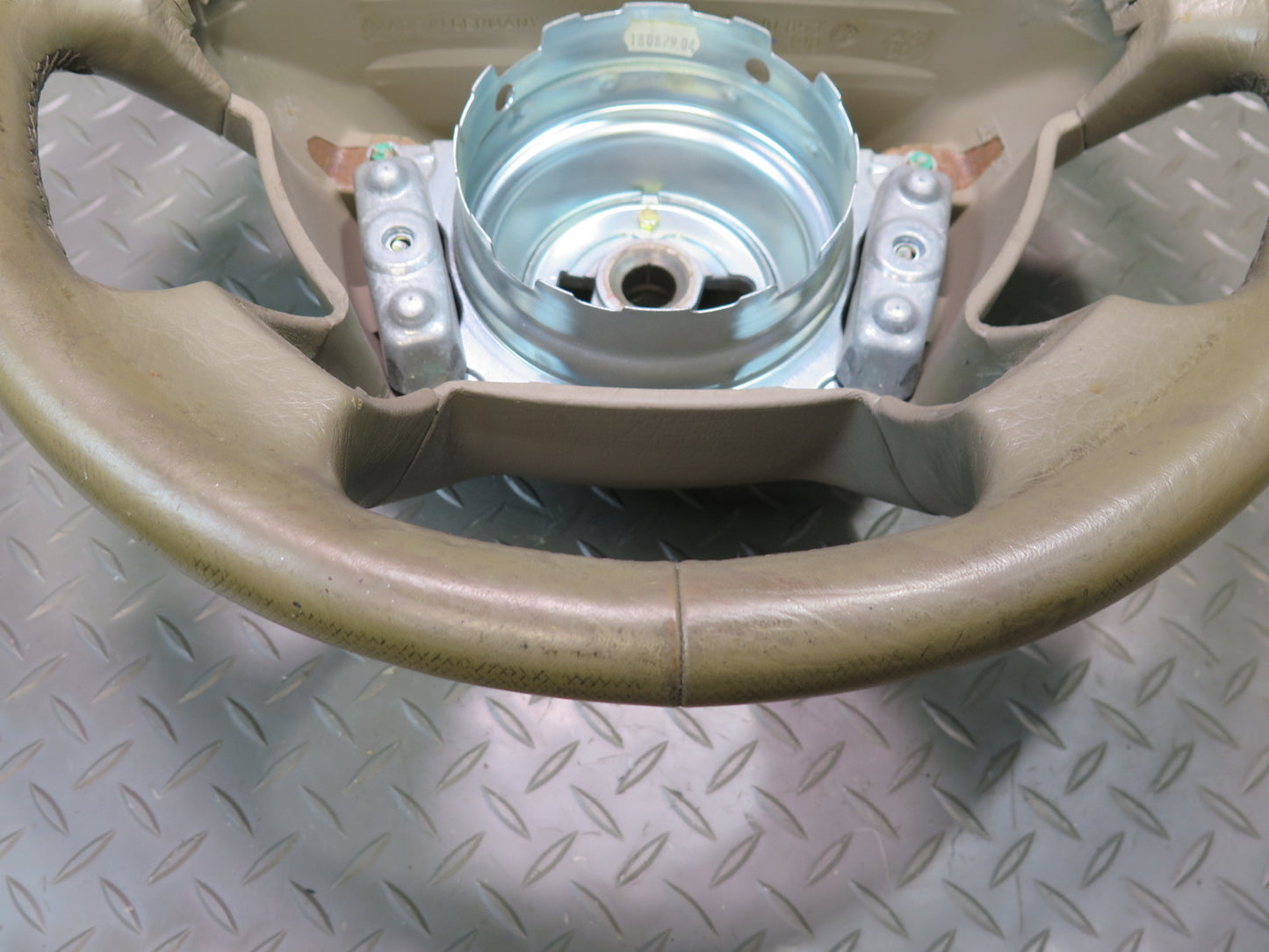96-98 Mercedes R129 Sl-class Leather Steering Beige OEM