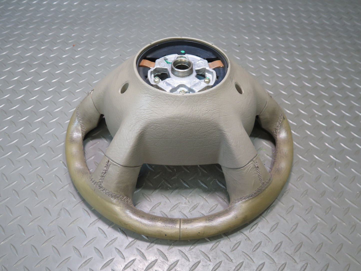 96-98 Mercedes R129 Sl-class Leather Steering Beige OEM