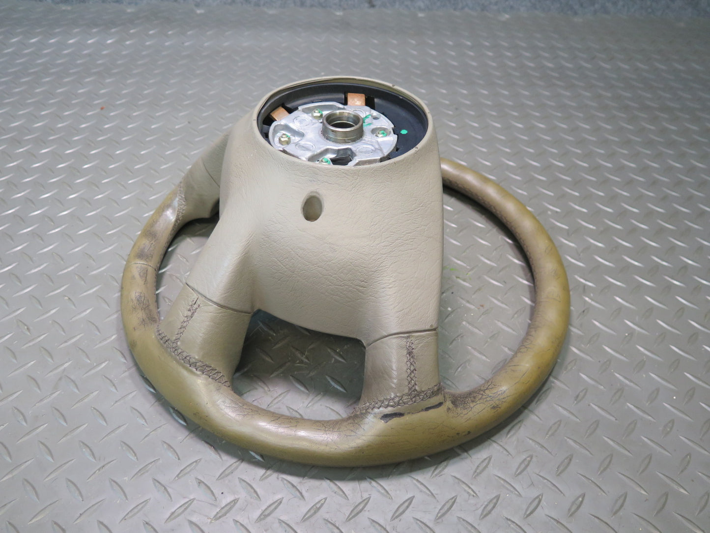 96-98 Mercedes R129 Sl-class Leather Steering Beige OEM