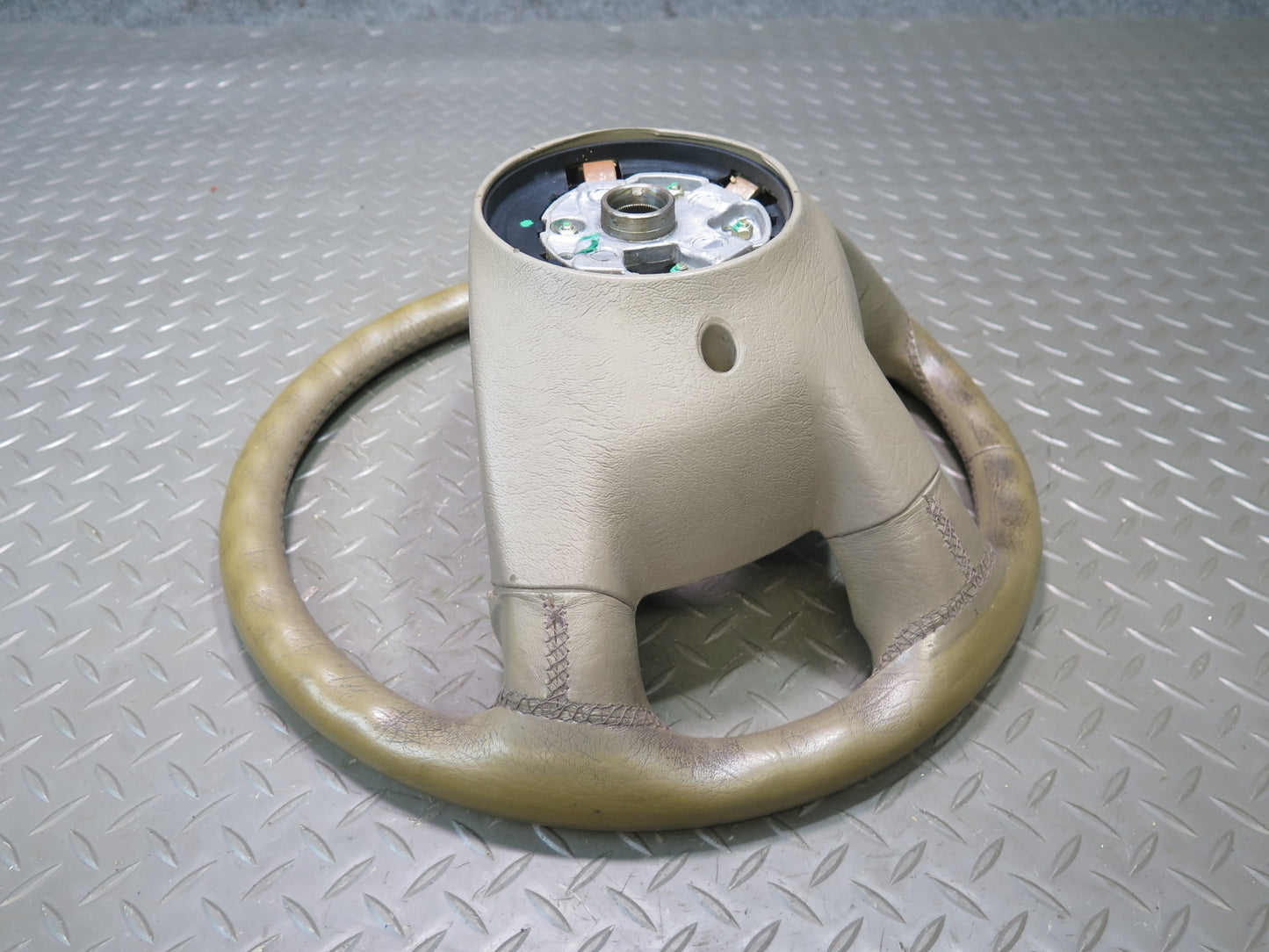 96-98 Mercedes R129 Sl-class Leather Steering Beige OEM